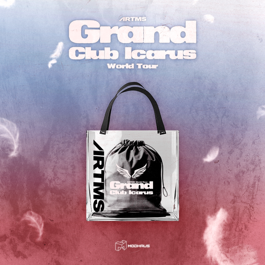 [PRE-ORDER] ARTMS ‹Grand Club Icarus Tour› Clear Tote + Drawstring Set