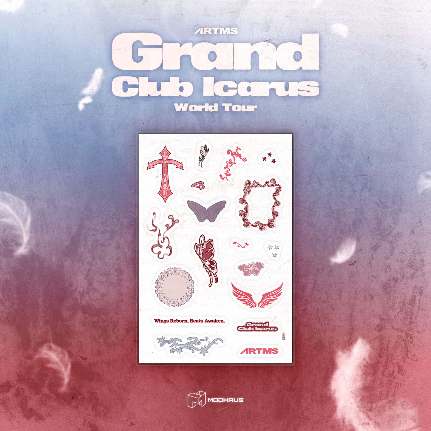 [PRE-ORDER] ARTMS ‹Grand Club Icarus Tour› Tattoo Stickers